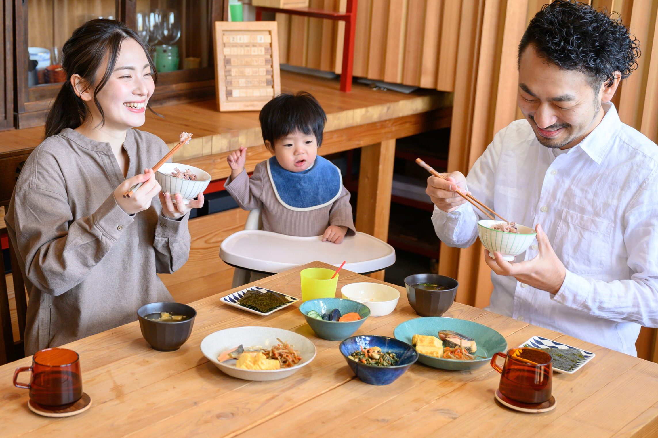 家族での外食